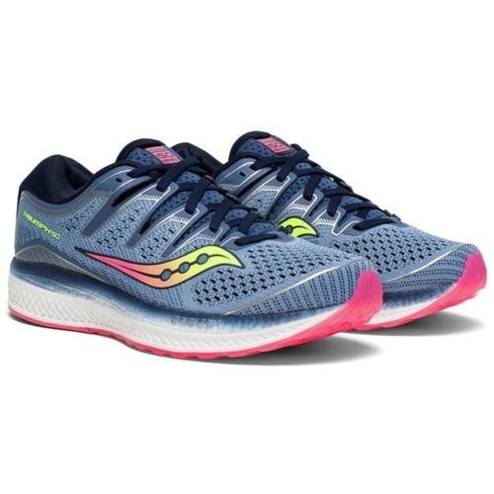 Saucony® (Women's 5.5 M) TRIUMPH™ ISO 5 Running Shoes in Blue/Navy - $160